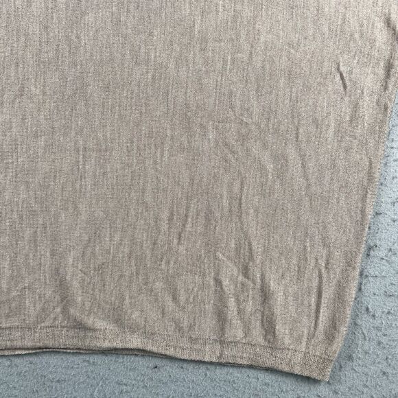 Kenar‎ Heathered Beige 100% Merino Wool Oversized Dolman Sleeve Sweater Small - Picture 15 of 16